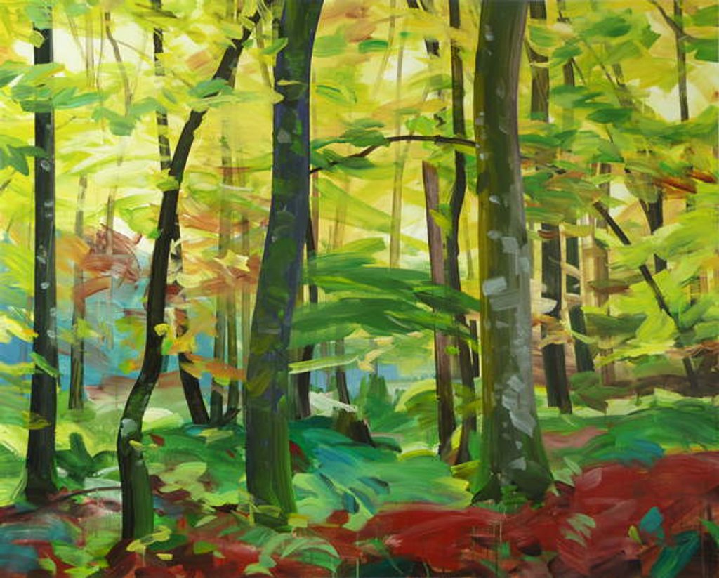 Detail of Forêt 4 ,2015 by Olivier Morel