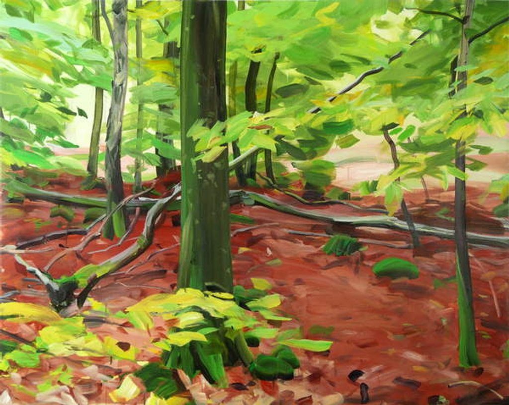 Detail of Forêt 5 ,2015 by Olivier Morel