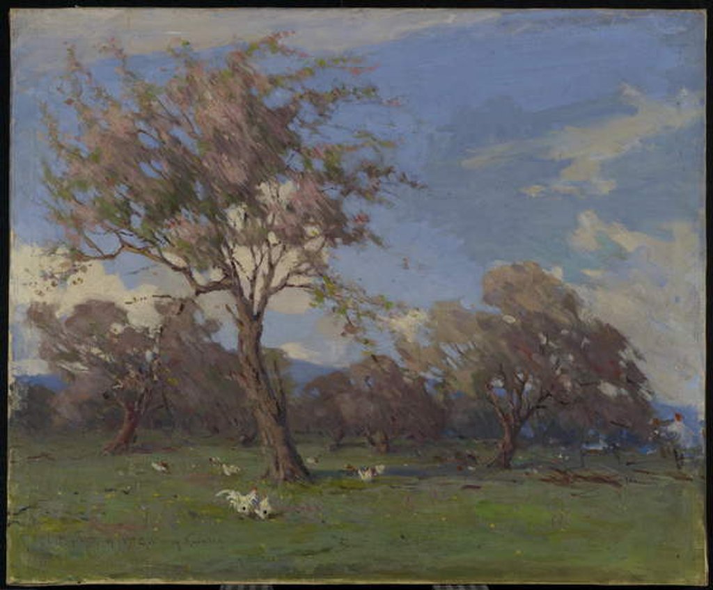 Detail of Springtime, c.1926 by Elizabeth McGillivray Knowles