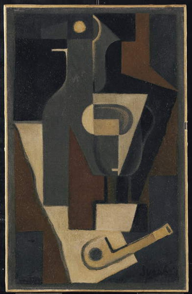 Detail of Still Life with Pipe, 1918 by Juan Gris