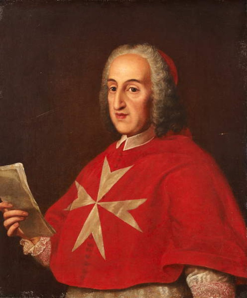 Detail of Cardinal Portocarrero, c.1780 by Antoine de Favray