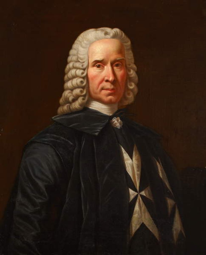 Detail of Grand Master Ximenes de Texada by Maltese School