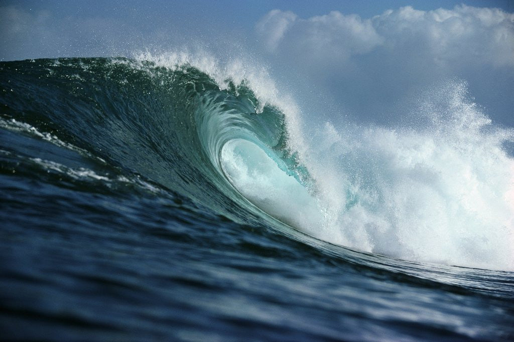 Detail of Ocean Wave by Anonymous