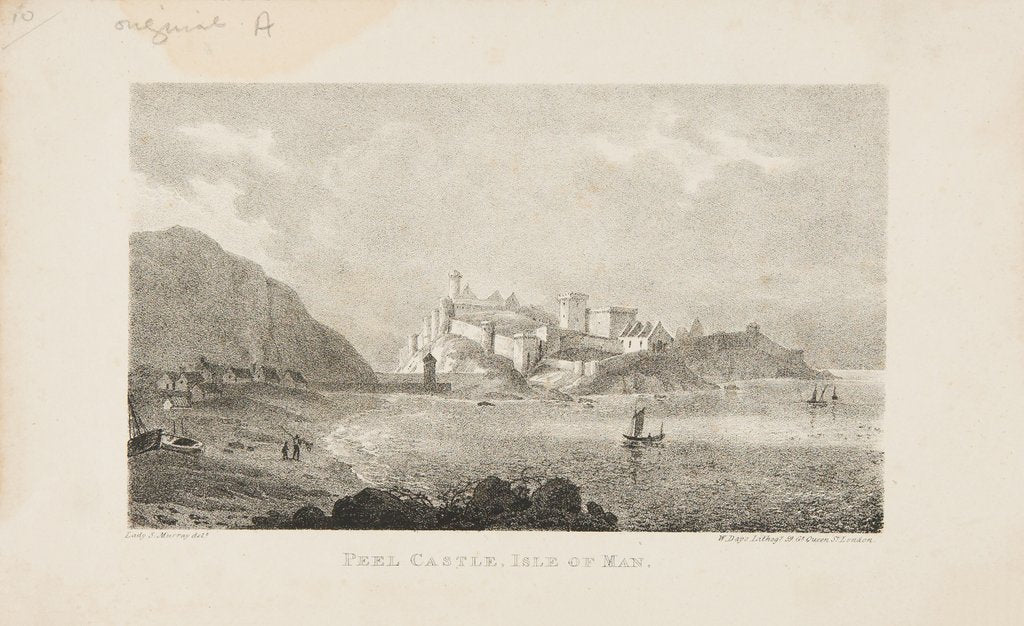 Detail of The Manx Sketch Book by T. Ashe