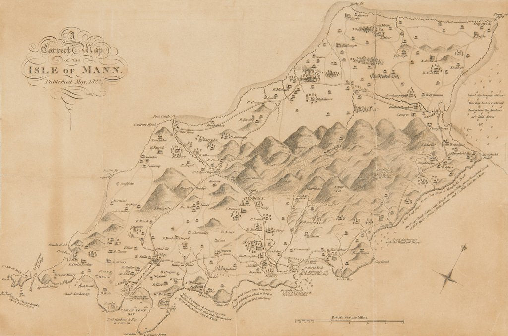 Detail of From H. A. Bullocks 'History of the Island' omitting rep. to the History by Unknown