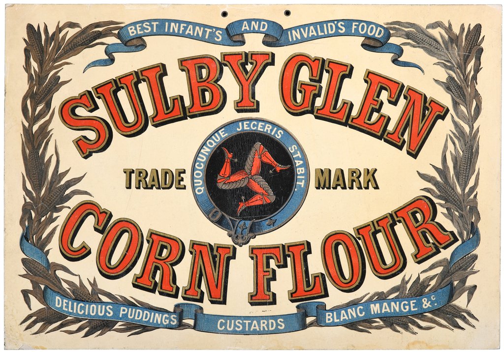 Detail of Sulby Glen corn flour by unknown