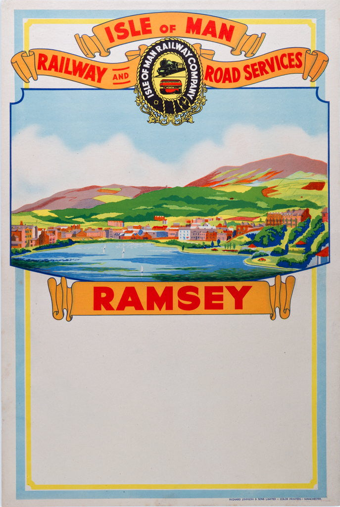 Detail of Isle of Man Railway and Road Services Ramsey by Isle of Man Railway Co.