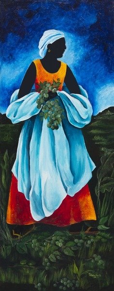 Detail of Season Quenepe, 2011 by Patricia Brintle