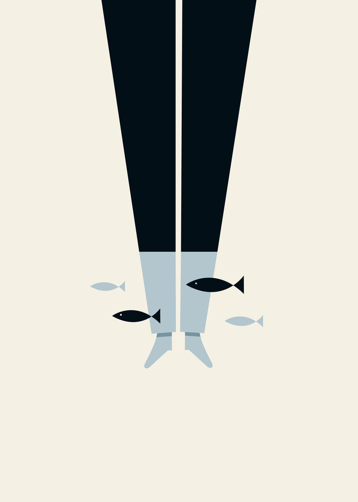 Detail of Soak My Feet by Paul Tebbot