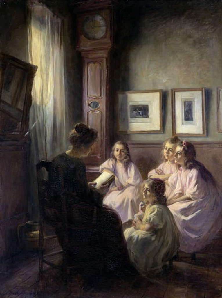 Detail of Tales for children, 1904 by Marius Bartholoty