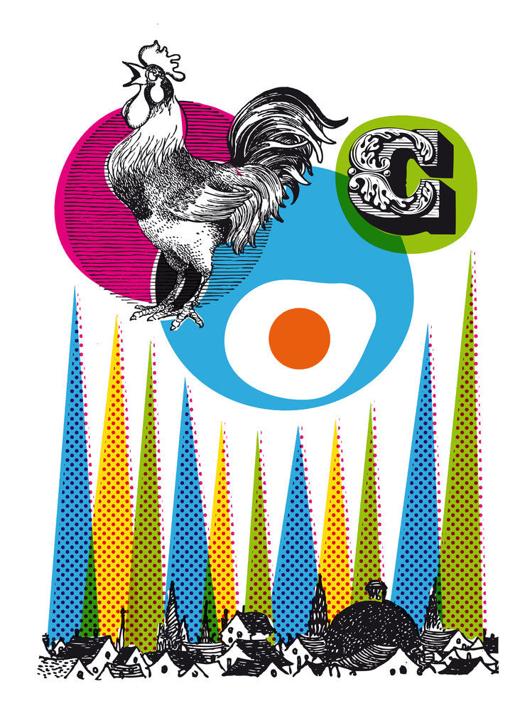 Detail of Free Range by Anthony Peters