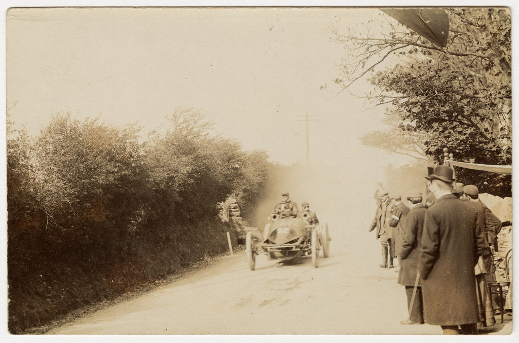 Detail of C. Jarrott in a Wolseley,1904 Gordon Bennett Trials by Anonymous