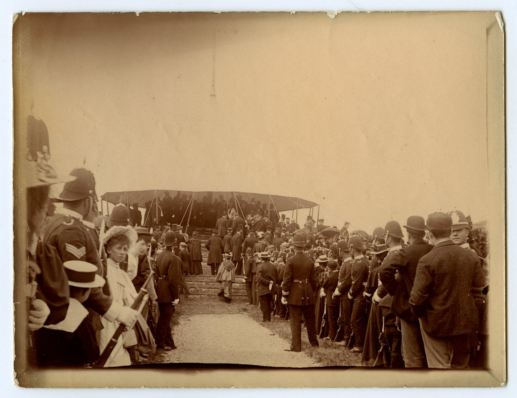 Detail of Tynwald ceremony, undated by John James Frowde