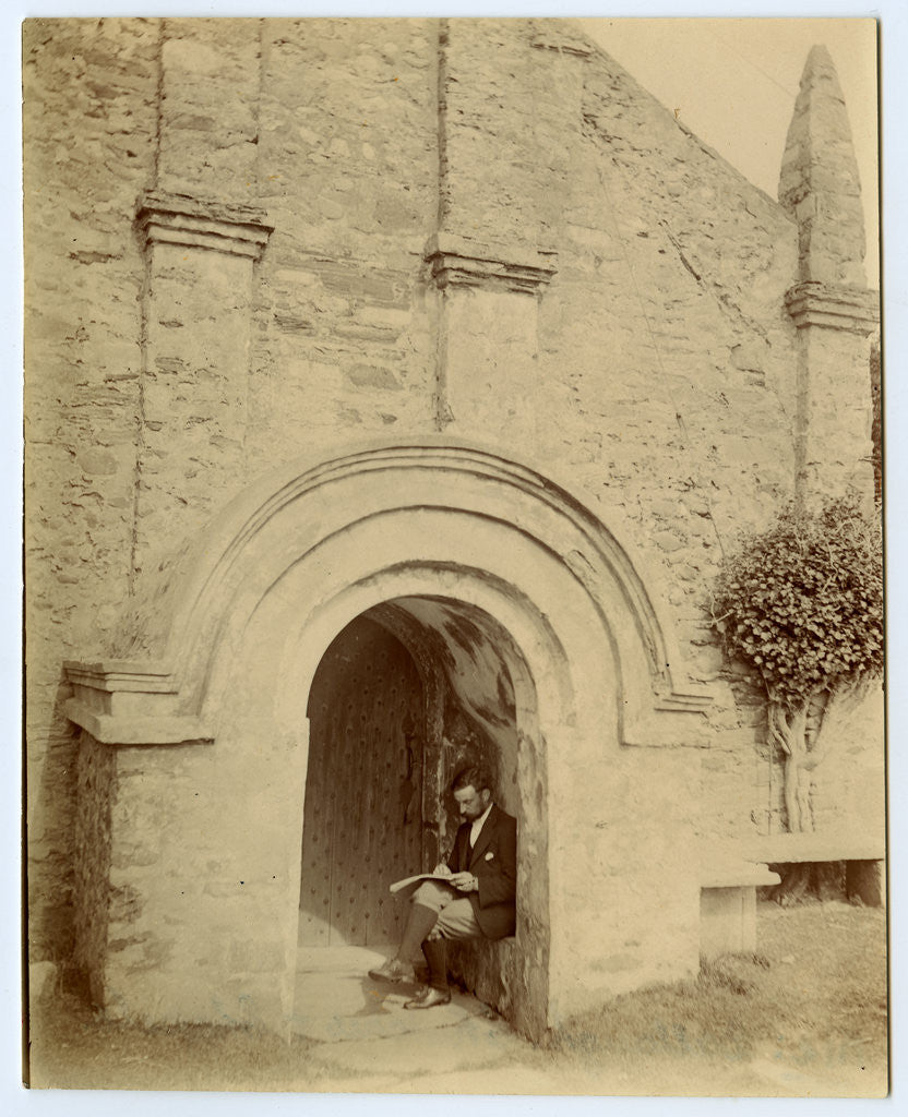 Detail of Ballaugh Old Church by F. W. Stubbs