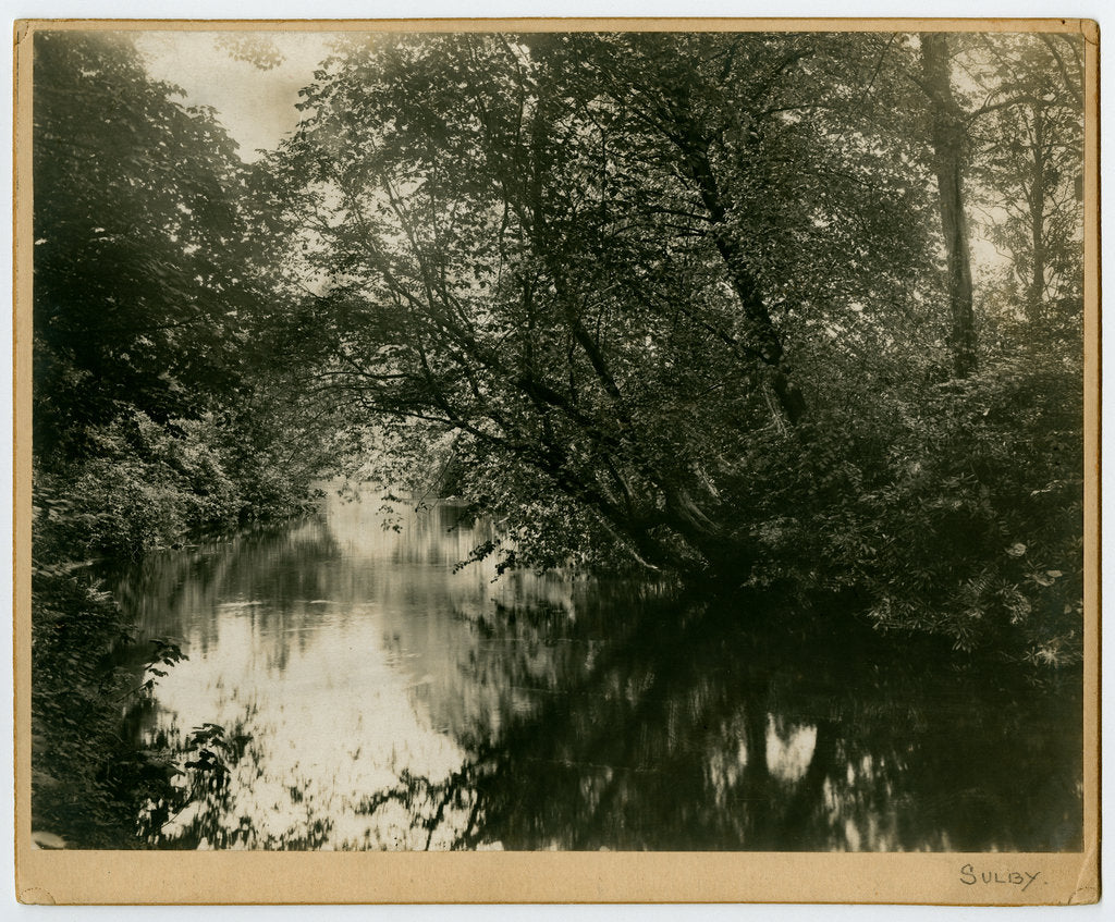 Detail of Sulby river by George Bellett Cowen