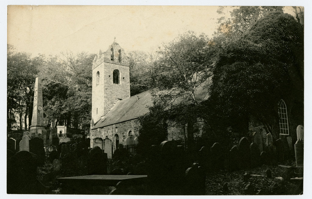 Detail of Old Kirk Braddan by George Bellett Cowen