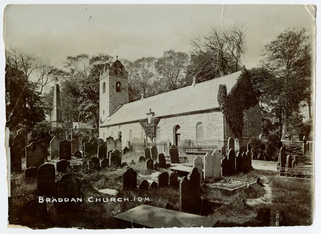 Detail of Old Kirk Braddan by George Bellett Cowen