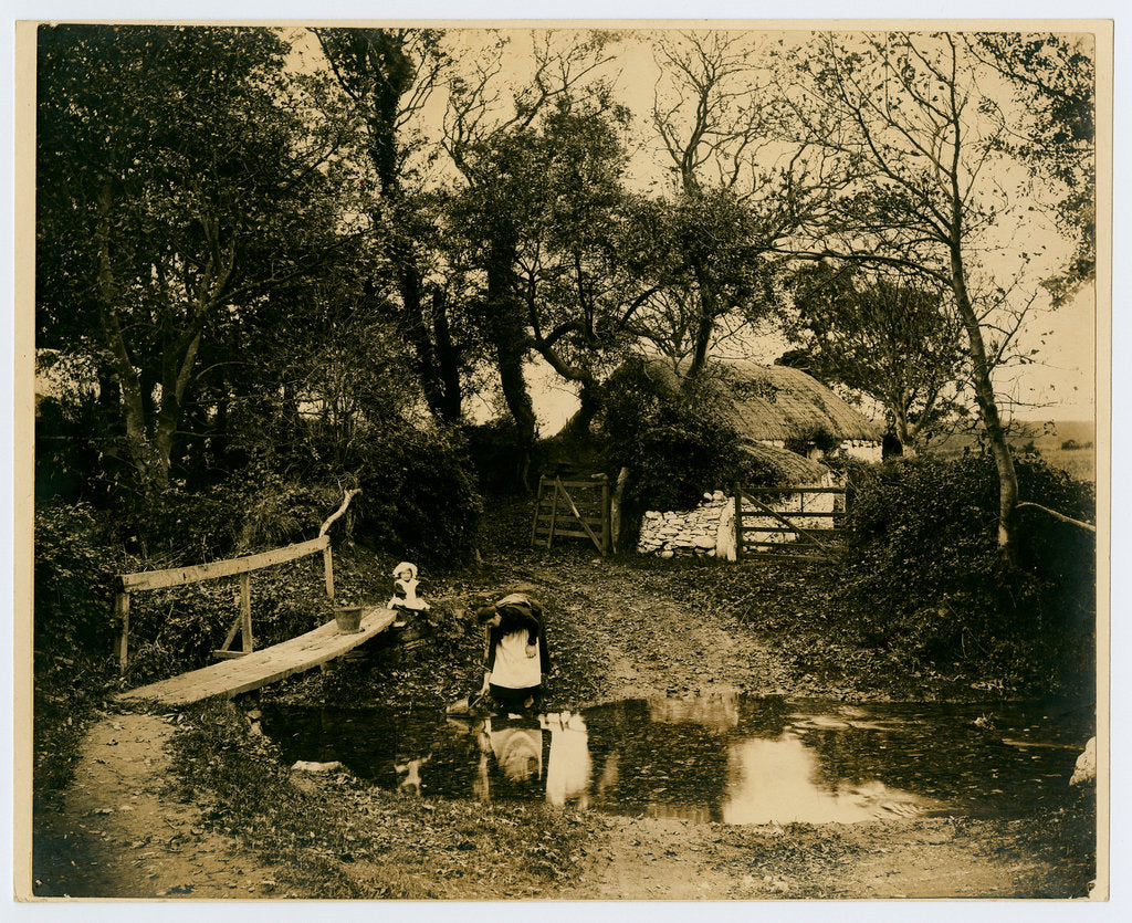 Detail of Bayr Y Wyllin, Ballaugh by George Bellett Cowen
