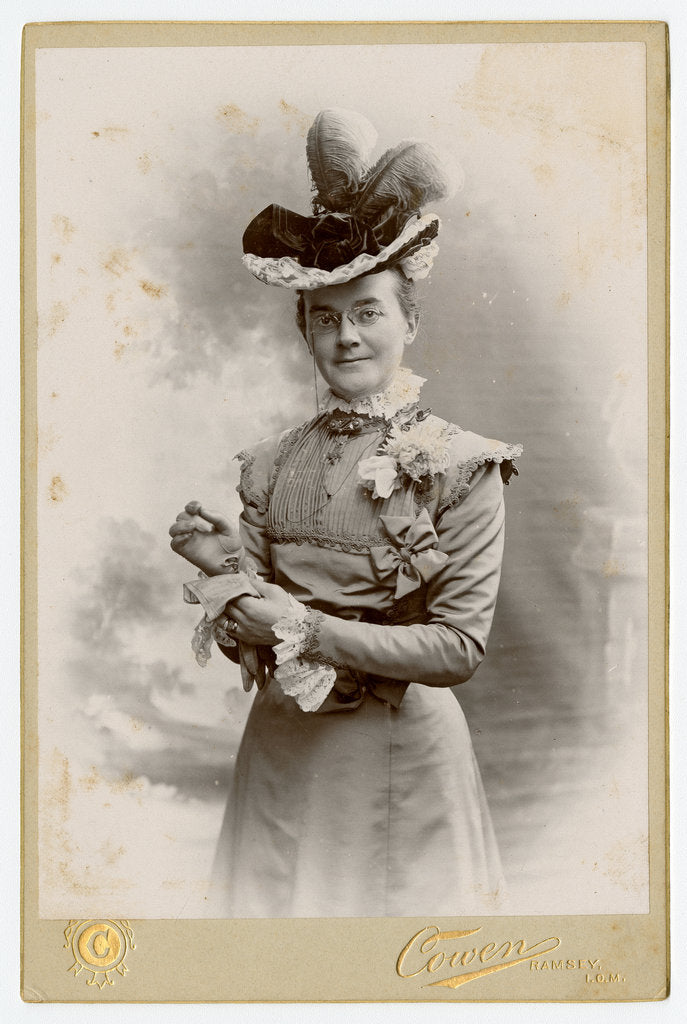 Detail of Mrs G. B. Cowen by George Bellett Cowen