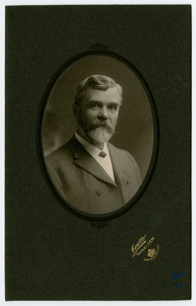 Detail of Joseph Daniel Looney - framed studio portrait by George Bellett Cowen