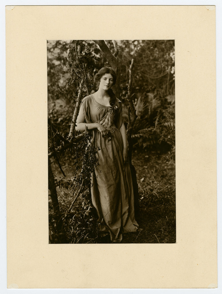 Detail of Manx Beauty modelled by Miss Mona Smith by George Bellett Cowen