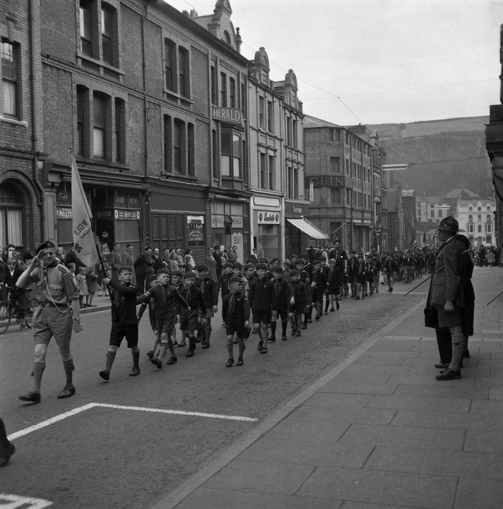 Scouts Parade, Douglas by Manx Press Pictures