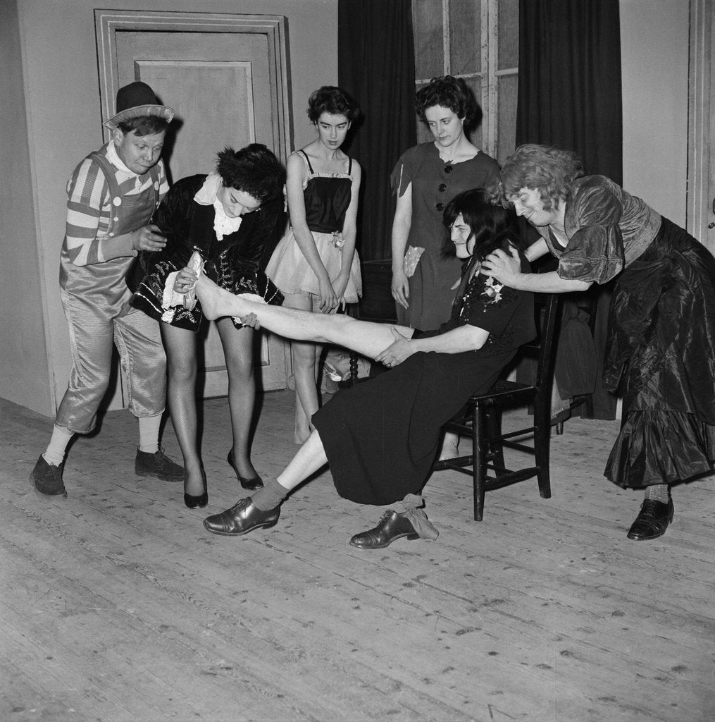 Detail of Cinderella pantomime by Manx Press Pictures