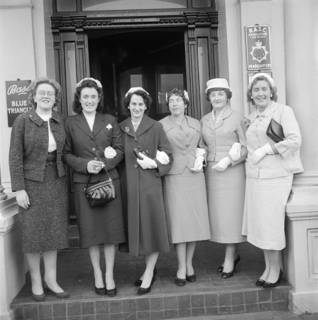 Detail of 'Wedding Girls' by Manx Press Pictures