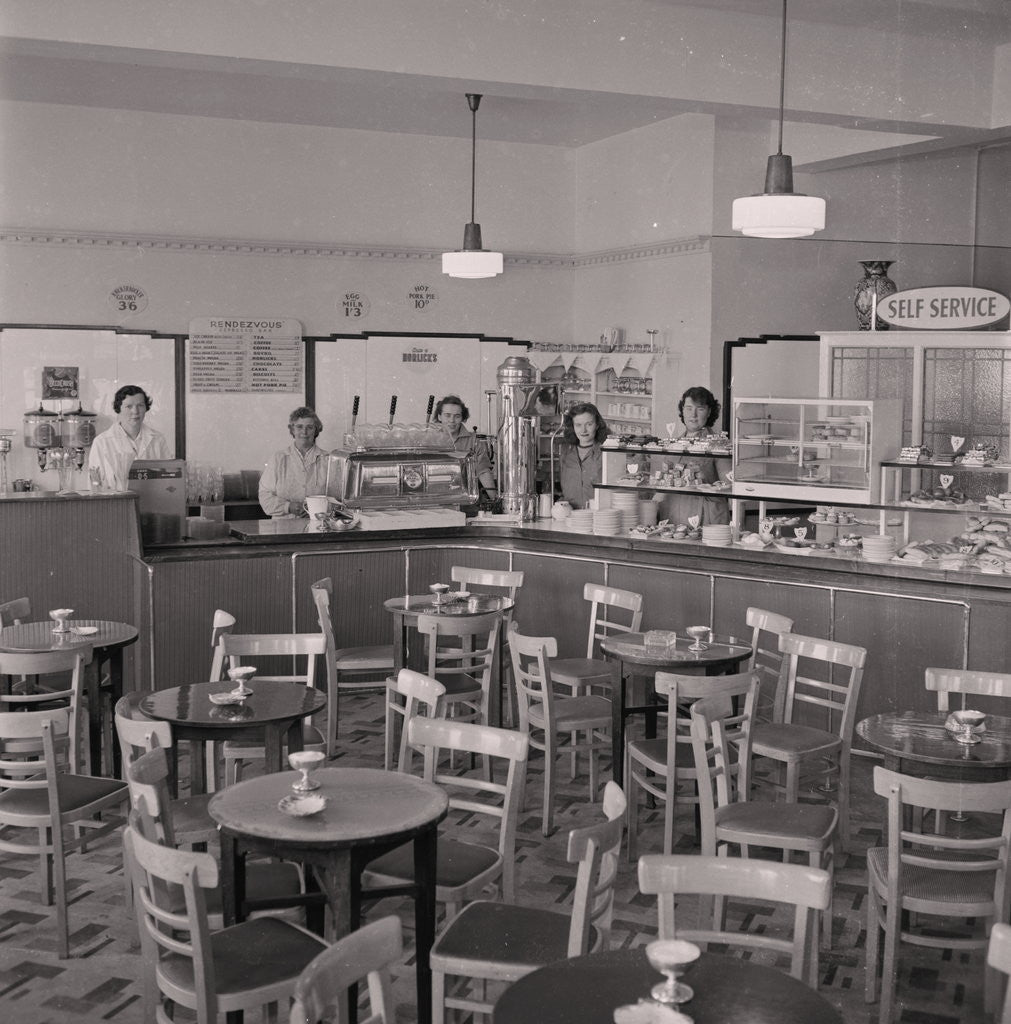 Detail of Greensils Café by Manx Press Pictures