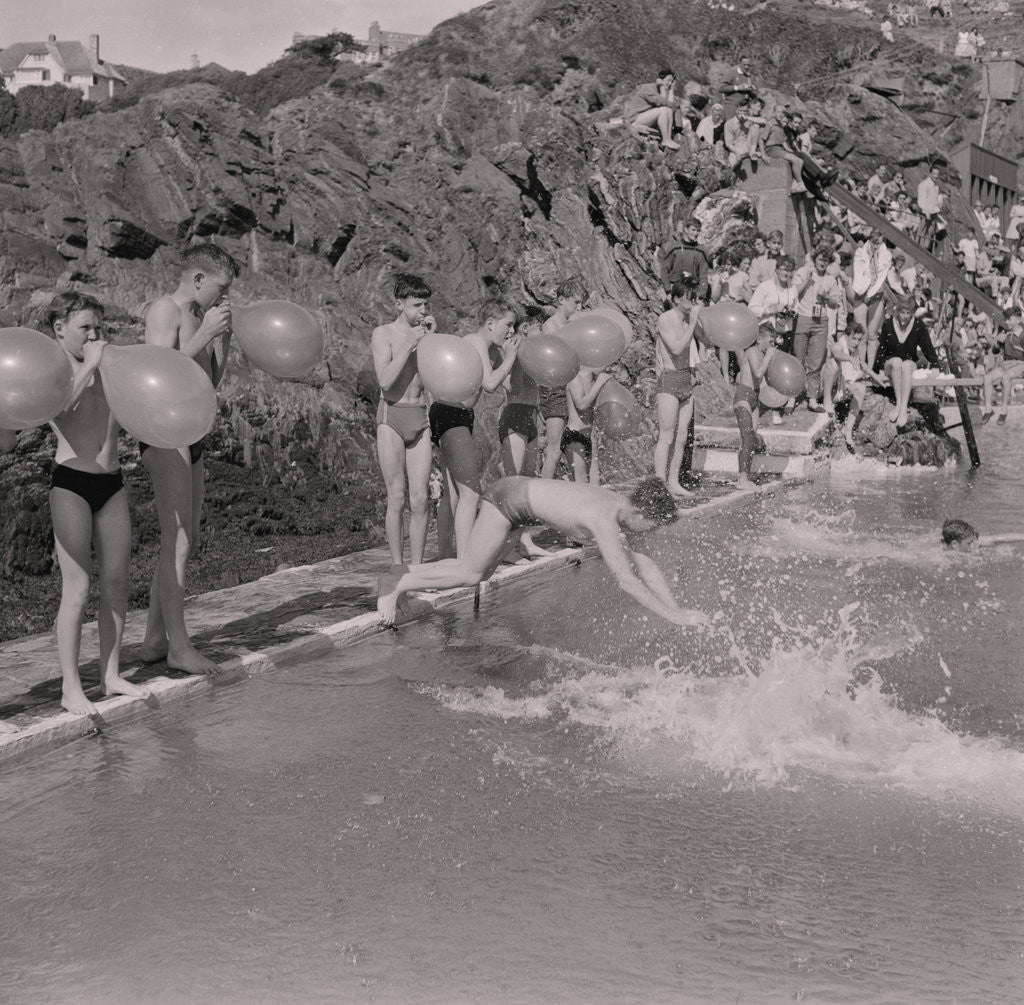Detail of Port Erin Swimming Gala by Manx Press Pictures