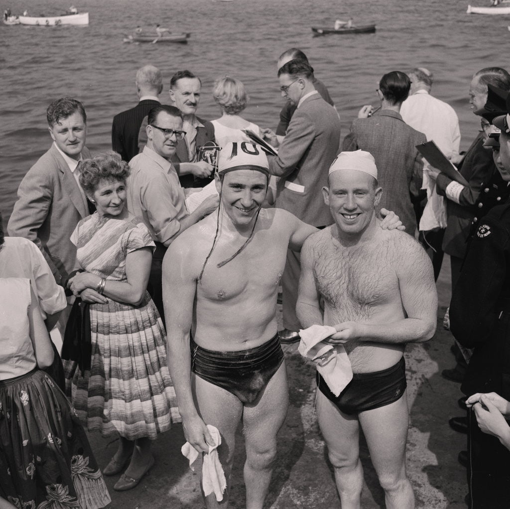 Detail of Douglas Bay Swim by Manx Press Pictures