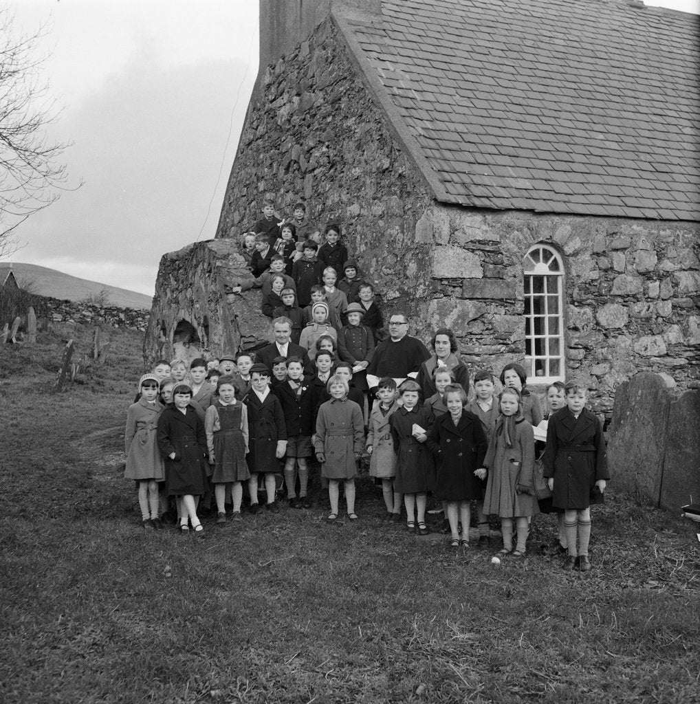 Detail of Carol Service, Old Church, Marown by Manx Press Pictures