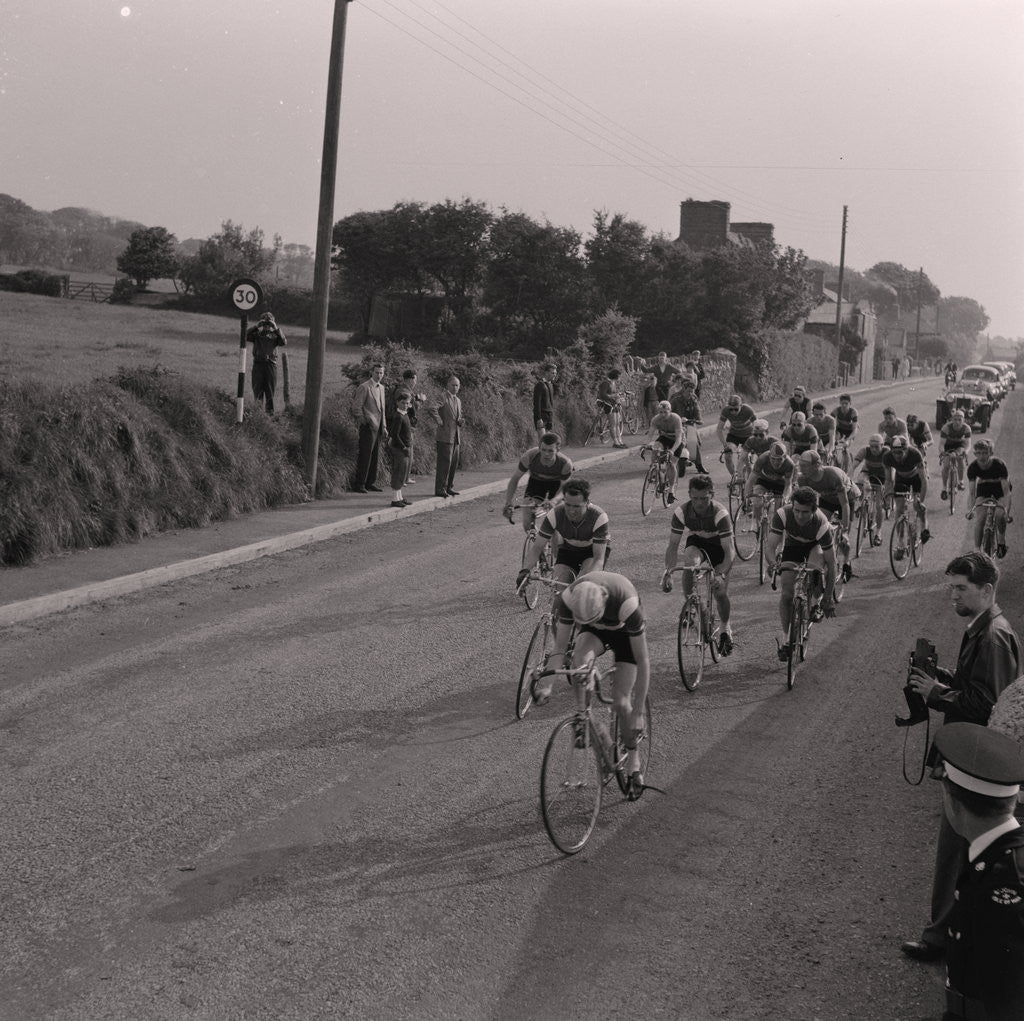 Detail of Ballabeg Cycle Race by Manx Press Pictures