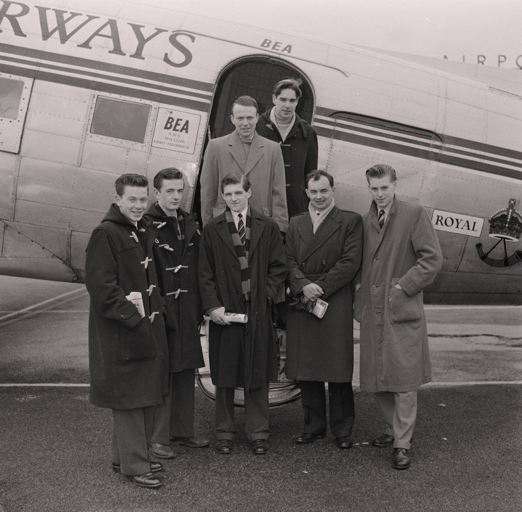 Detail of Cross country teams at Ronaldsway airport by Manx Press Pictures