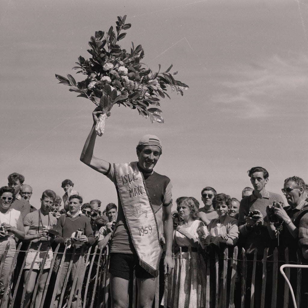 Detail of Viking Trophy, Mannin Veg Cycle Race by Manx Press Pictures