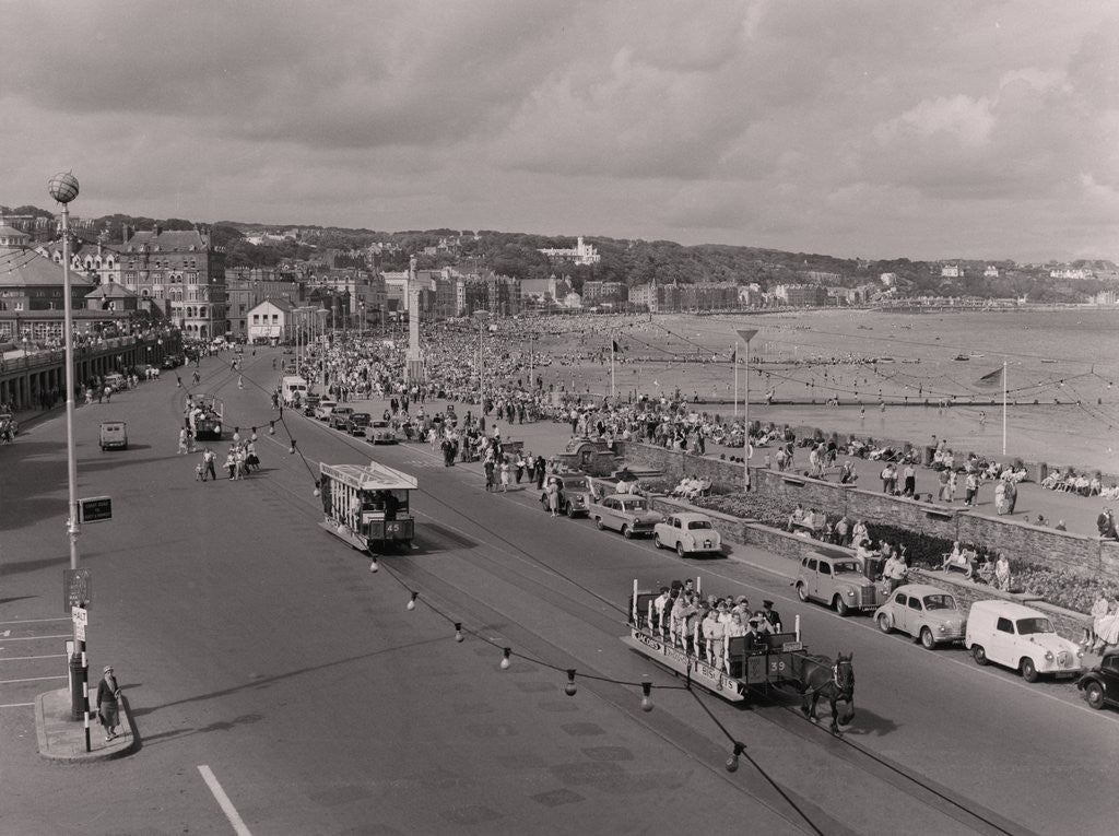 Detail of Douglas Promenade from Rendezvous by Manx Press Pictures