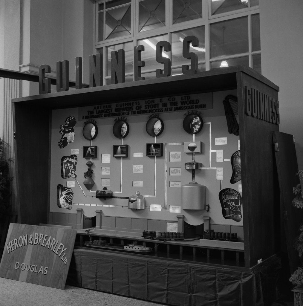 Detail of Guinness stand, Palace, Douglas by Manx Press Pictures