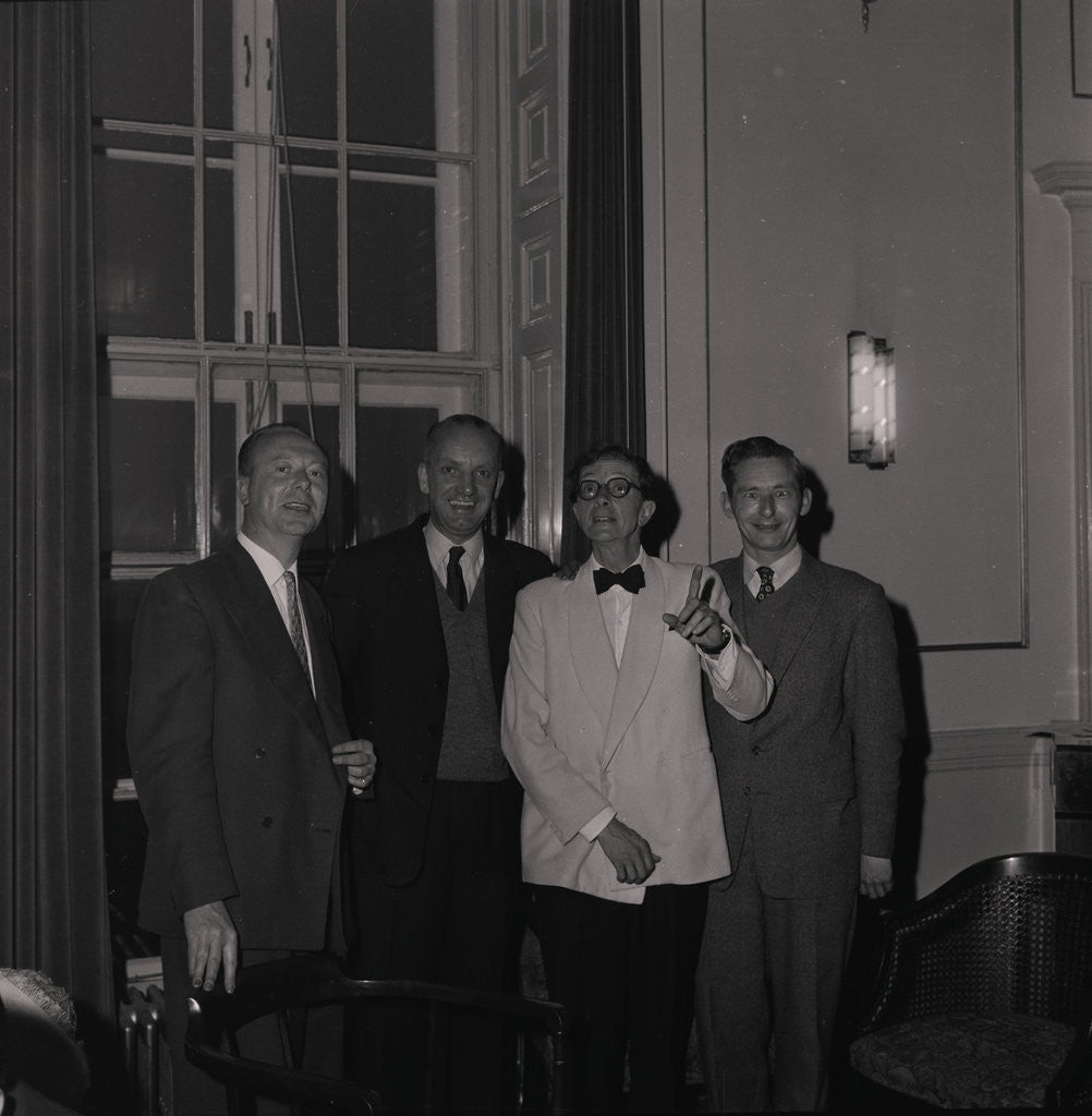 Detail of Charles Hawtrey, actor, Crescent cinema by Manx Press Pictures