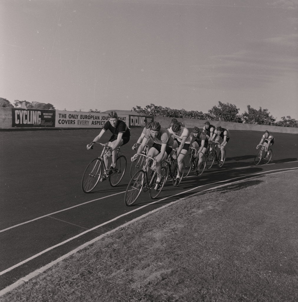 Detail of Cycling at Onchan track by Manx Press Pictures