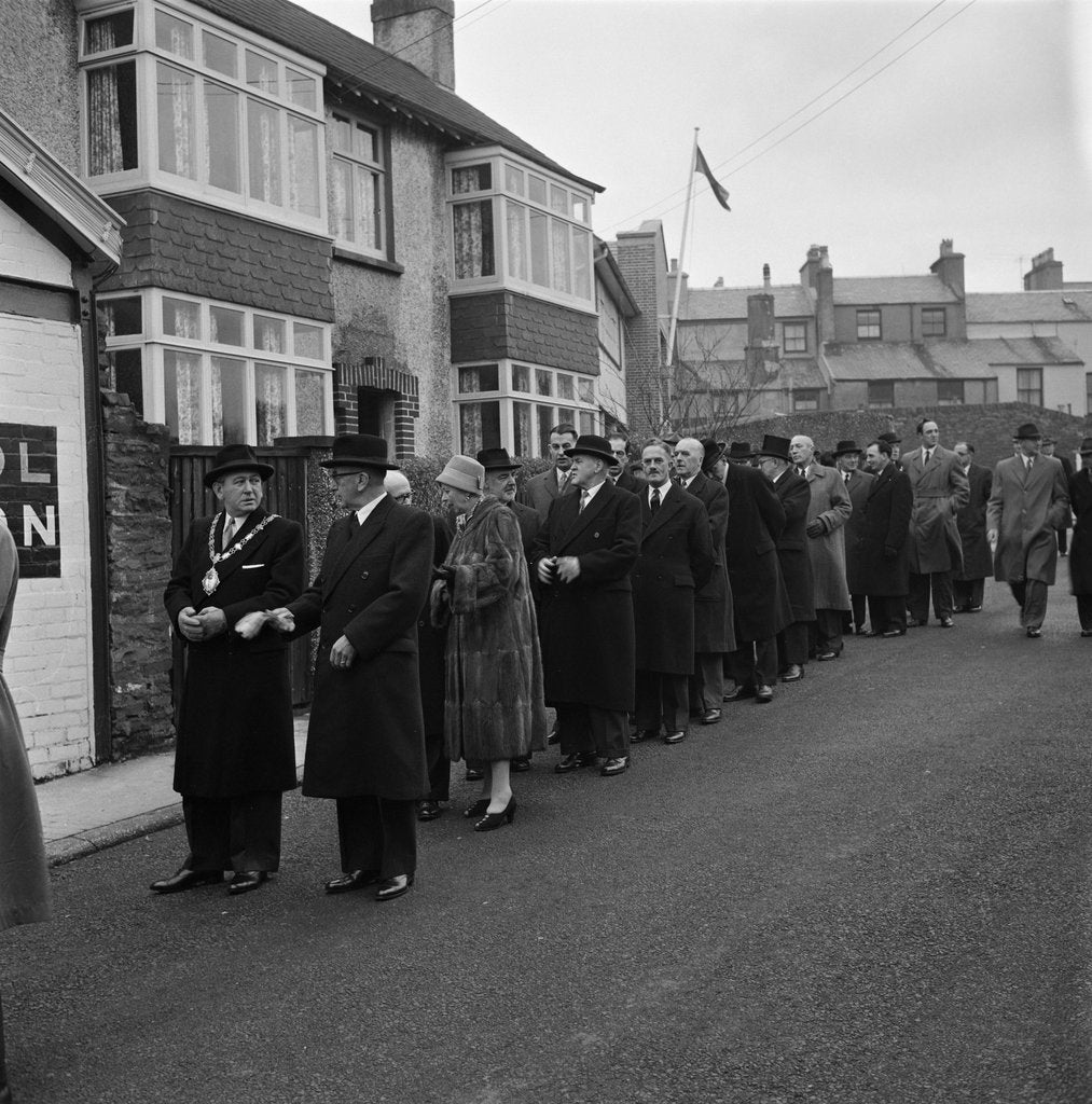 Detail of Peel Civic Sunday by Manx Press Pictures