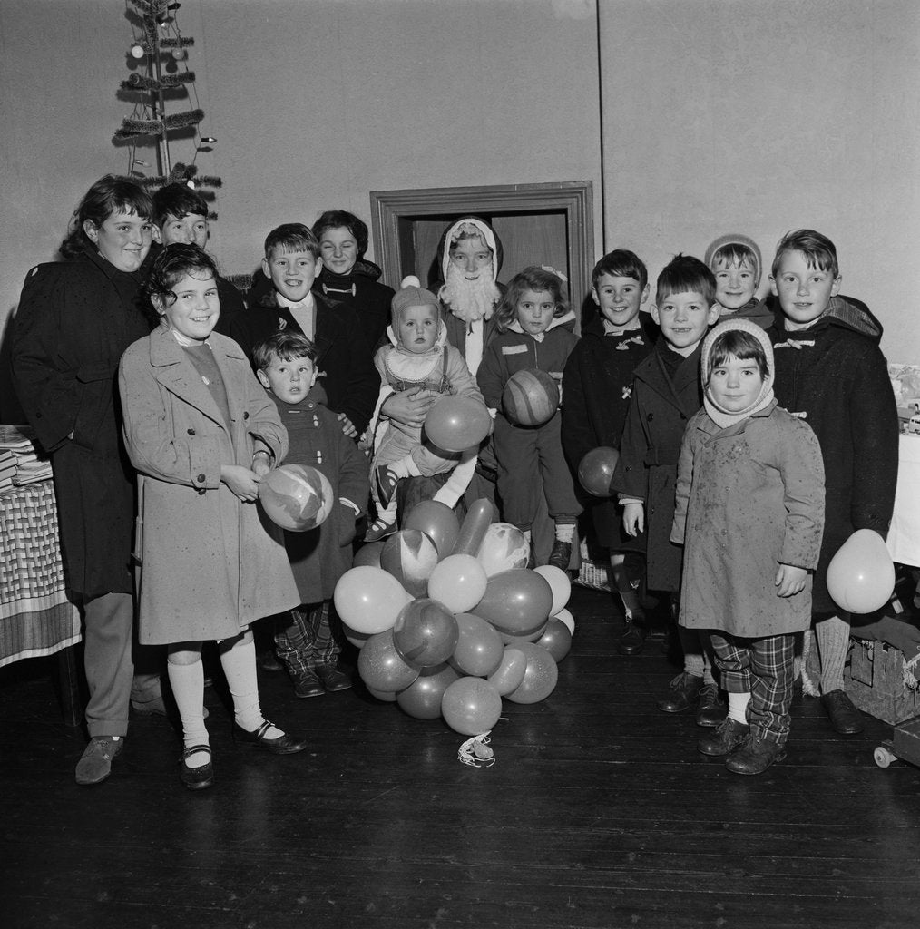 Detail of Father Christmas, Port Erin by Manx Press Pictures