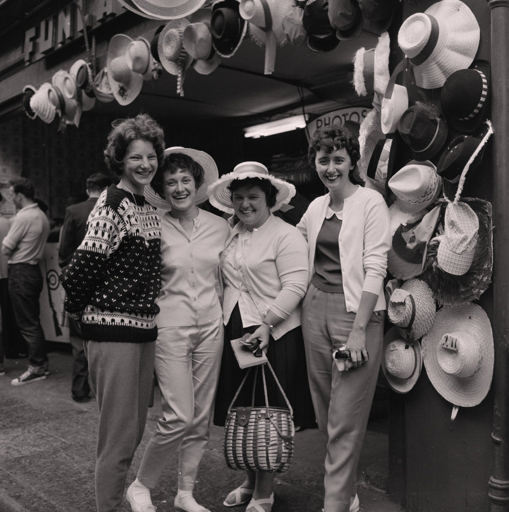 Detail of Holidaymakers by Manx Press Pictures