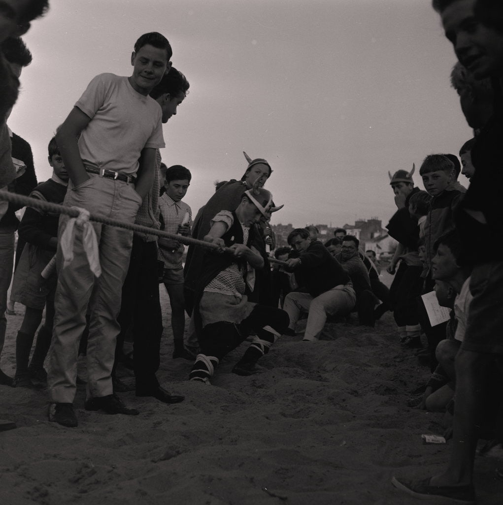 Detail of Peel Tug of War by Manx Press Pictures