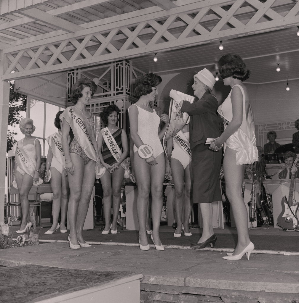 Detail of Bathing Beauties Final by Manx Press Pictures