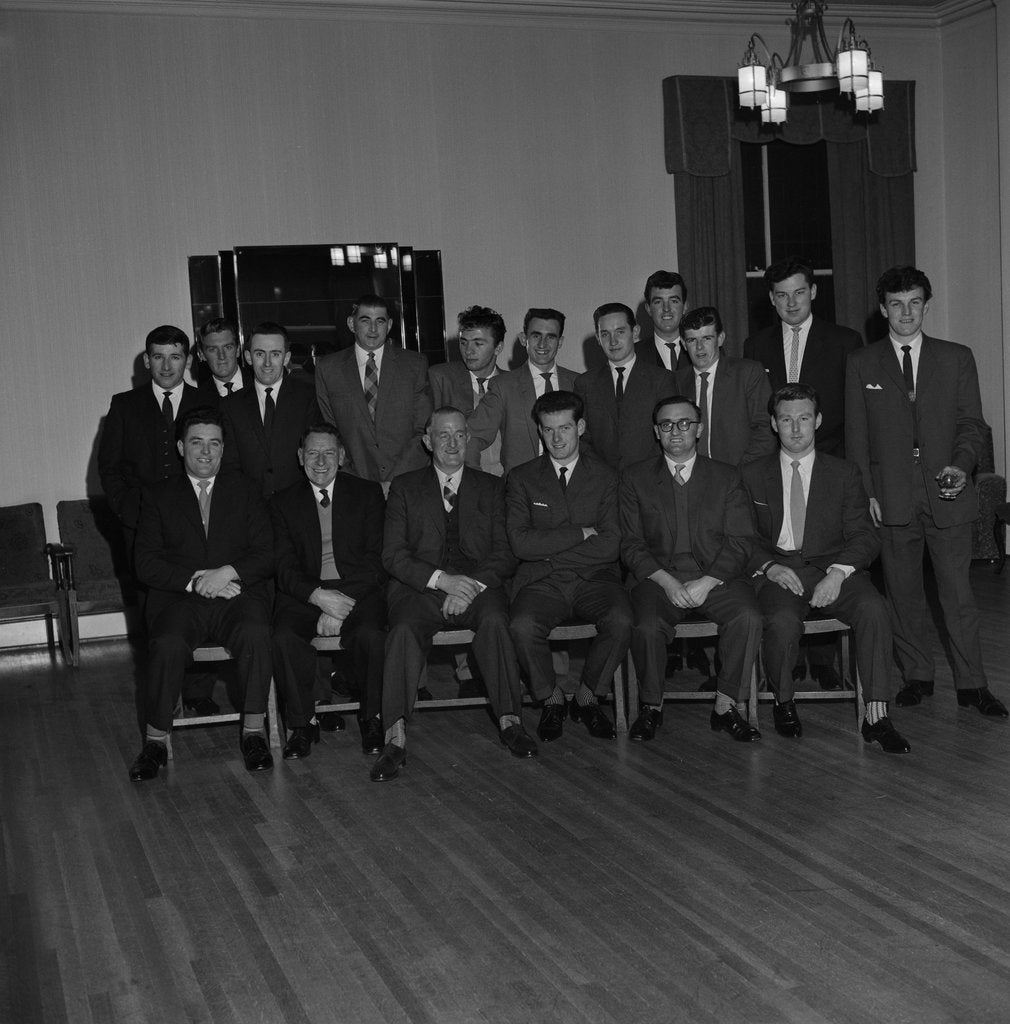 Detail of Corinthian's dinner, Sefton Hotel, Douglas by Manx Press Pictures