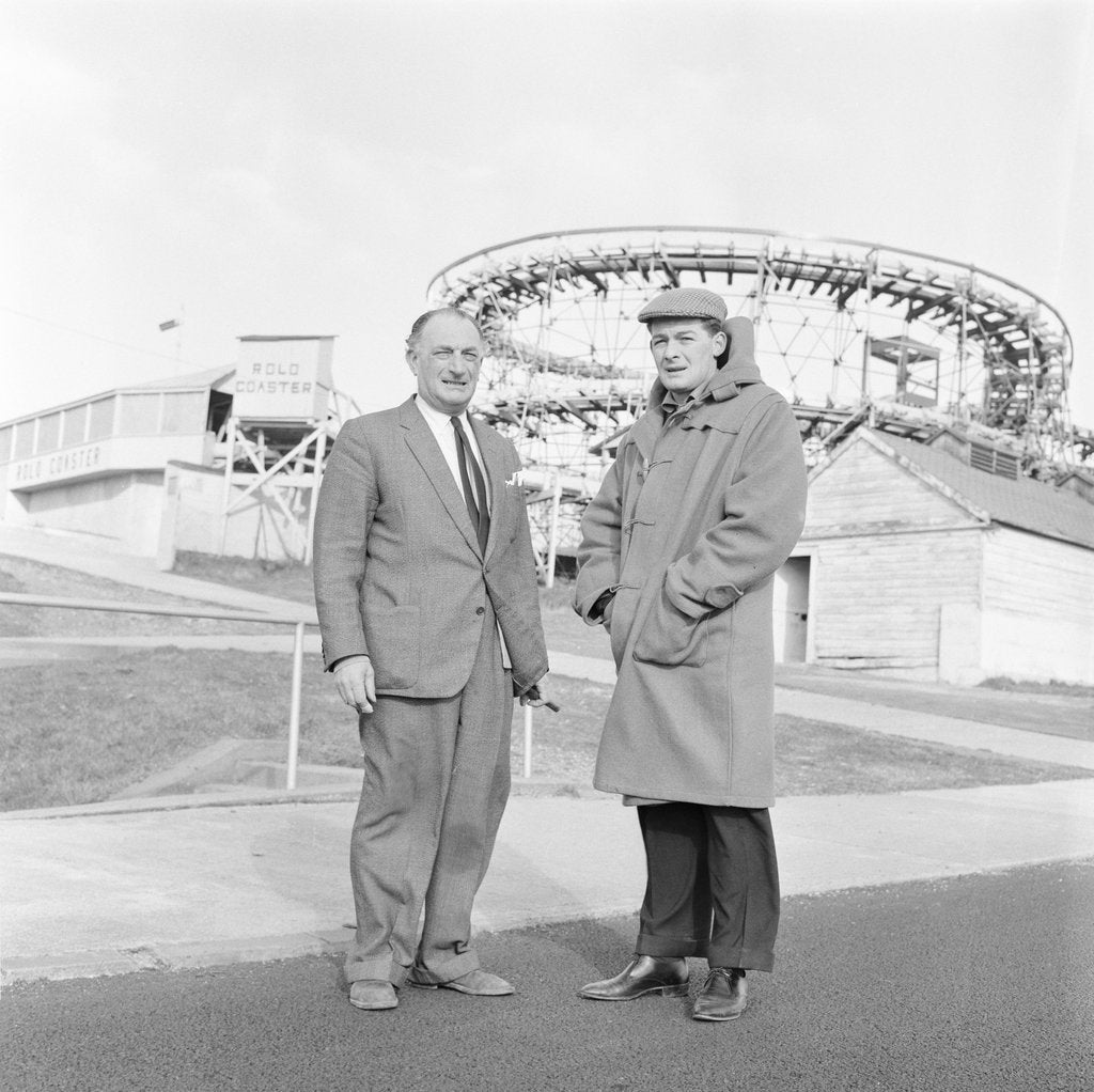 Detail of Myers and son at Rolo Coaster, Onchan Head by Manx Press Pictures
