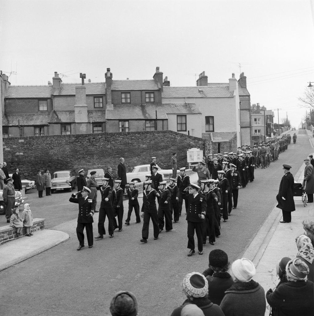 Detail of Peel Cadets, Peel by Manx Press Pictures