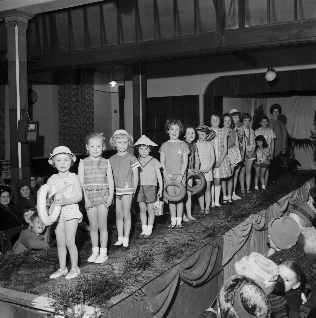 Detail of Children's fashion parade, Loch Parade by Manx Press Pictures