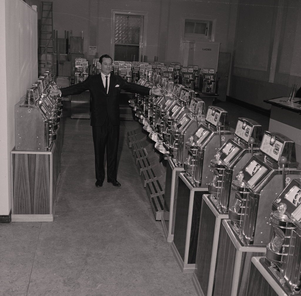 Detail of Casino at Castle Mona by Manx Press Pictures