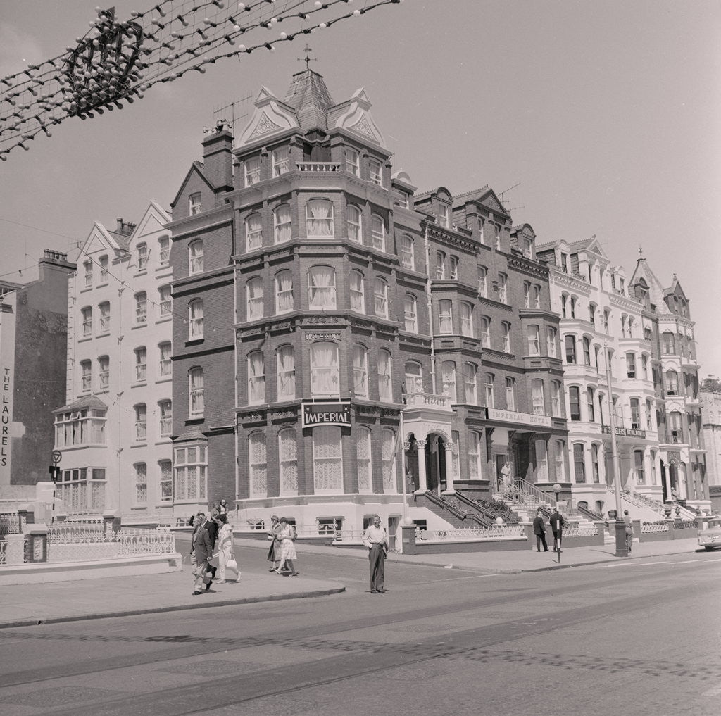 Detail of Imperial hotel by Manx Press Pictures